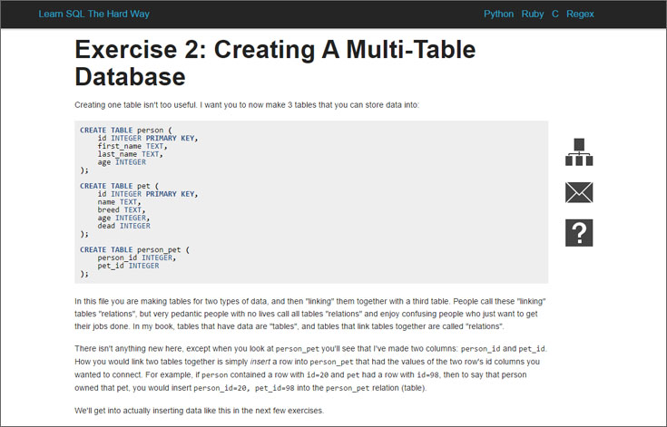 learn-sql-the-hard-way-excercise-2