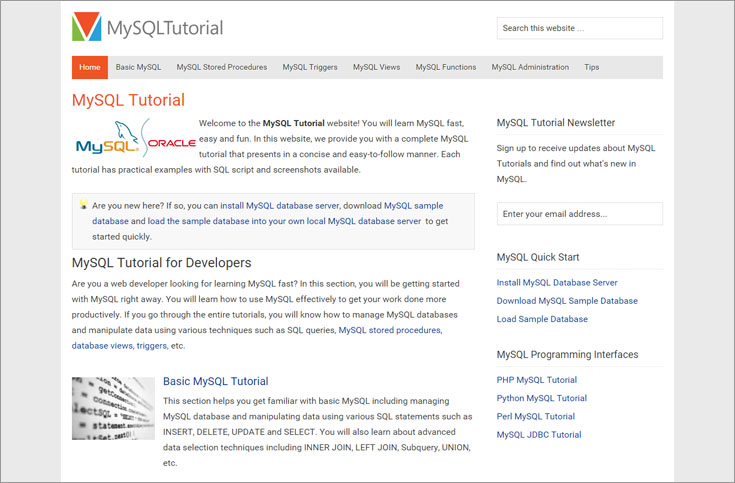 mysqltutorial-1-main-page