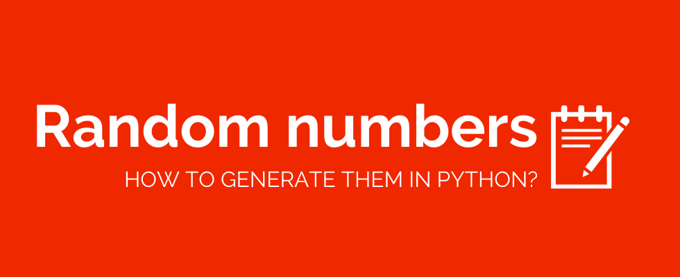 Generating Pseudo-Random Numbers with Python