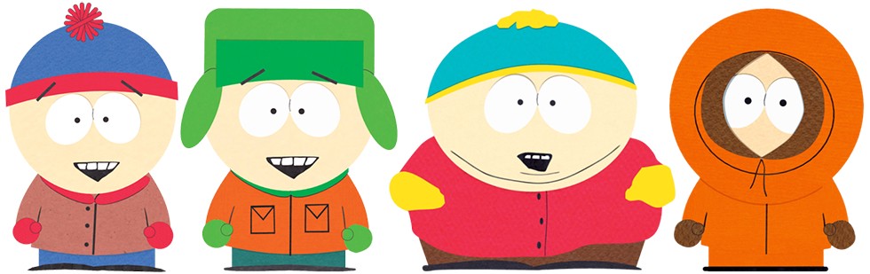 All the south park characters